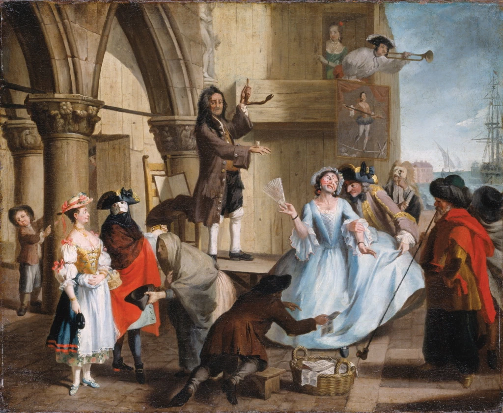 Giocolieri Veneziani davanti al Palazzo Ducale